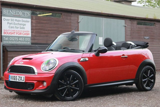 2015 65 MINI Convertible 1.6 COOPER S 2d 184 BHP