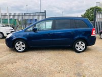 USED 2010 10 VAUXHALL ZAFIRA 1.6 EXCLUSIV 5d 113 BHP 7 Seater with Front & Rear Park Sensors
