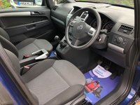 USED 2010 10 VAUXHALL ZAFIRA 1.6 EXCLUSIV 5d 113 BHP 7 Seater with Front & Rear Park Sensors