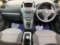 USED 2010 10 VAUXHALL ZAFIRA 1.6 EXCLUSIV 5d 113 BHP 7 Seater with Front & Rear Park Sensors