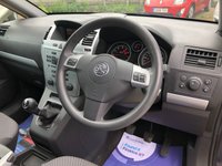USED 2010 10 VAUXHALL ZAFIRA 1.6 EXCLUSIV 5d 113 BHP 7 Seater with Front & Rear Park Sensors
