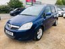 USED 2010 10 VAUXHALL ZAFIRA 1.6 EXCLUSIV 5d 113 BHP 7 Seater with Front & Rear Park Sensors