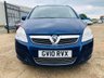 USED 2010 10 VAUXHALL ZAFIRA 1.6 EXCLUSIV 5d 113 BHP 7 Seater with Front & Rear Park Sensors