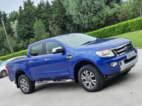USED 2013 13 FORD RANGER 2.2 LIMITED 4X4 DCB TDCI 4d 148 BHP LEATHER + TOW BAR ** NO VAT **