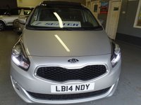 USED 2014 14 KIA CARENS   3  1.7 CRDI  ECODYNAMICS  7 SEATER HUGE SPEC !!     LEATHER **  PANROOF  **  REVERSE CAMERA
