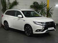 USED 2018 18 MITSUBISHI OUTLANDER 2.0 PHEV JURO 5d 200 BHP SAT NAV PART LEATHER INTERIOR