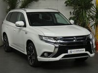 USED 2018 18 MITSUBISHI OUTLANDER 2.0 PHEV JURO 5d 200 BHP SAT NAV PART LEATHER INTERIOR