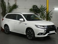 USED 2018 18 MITSUBISHI OUTLANDER 2.0 PHEV JURO 5d 200 BHP SAT NAV PART LEATHER INTERIOR
