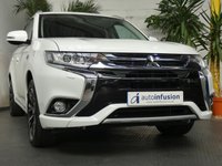 USED 2018 18 MITSUBISHI OUTLANDER 2.0 PHEV JURO 5d 200 BHP SAT NAV PART LEATHER INTERIOR