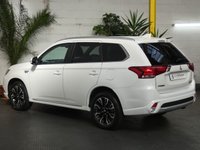 USED 2018 18 MITSUBISHI OUTLANDER 2.0 PHEV JURO 5d 200 BHP SAT NAV PART LEATHER INTERIOR