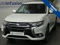 USED 2018 18 MITSUBISHI OUTLANDER 2.0 PHEV JURO 5d 200 BHP SAT NAV PART LEATHER INTERIOR