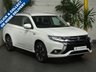 USED 2018 18 MITSUBISHI OUTLANDER 2.0 PHEV JURO 5d 200 BHP SAT NAV PART LEATHER INTERIOR