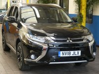 USED 2018 18 MITSUBISHI OUTLANDER 2.0 PHEV 4H 5d 200 BHP SAT NAV LEATHER HEATED SEATS