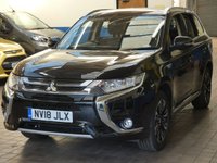 USED 2018 18 MITSUBISHI OUTLANDER 2.0 PHEV 4H 5d 200 BHP SAT NAV LEATHER HEATED SEATS