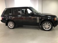 USED 2011 11 LAND ROVER RANGE ROVER 4.4 TDV8 AUTOBIOGRAPHY 5d 313 BHP * CLIMATE CONTROL * PARKING SENSORS * PRIVACY GLASS * SAT NAV * BLUETOOTH *  LOW MILEAGE * MOT JULY 2022 *