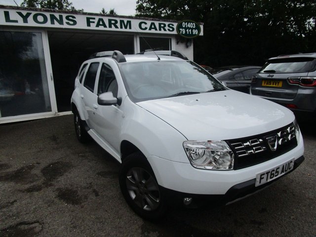 2016 65 Dacia Duster 1.5 LAUREATE DCI 5d 109 BHP