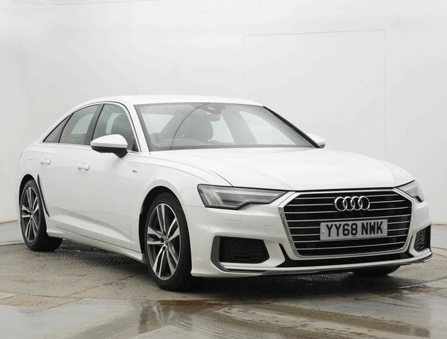2018 68 Audi A6 2.0 TDI S LINE 4d 202 BHP