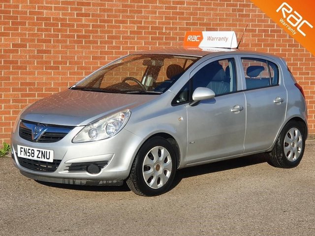2008 58 Vauxhall Corsa 1.4 CLUB A/C 16V 5d 90 BHP