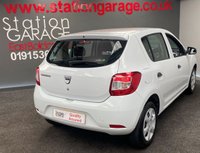 USED 2014 14 DACIA SANDERO 0.9 AMBIANCE TCE 5d 90 BHP SAT NAV CAR,  &pound;30 ROAD TAX