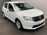 USED 2014 14 DACIA SANDERO 0.9 AMBIANCE TCE 5d 90 BHP SAT NAV CAR,  &pound;30 ROAD TAX