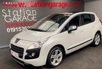 USED 2013 13 PEUGEOT 3008 1.6 ALLURE HDI FAP 5d 115 BHP PEARL WHITE PAN ROOF HEADUP