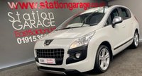 USED 2013 13 PEUGEOT 3008 1.6 ALLURE HDI FAP 5d 115 BHP PEARL WHITE PAN ROOF HEADUP