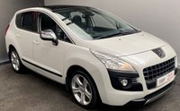 USED 2013 13 PEUGEOT 3008 1.6 ALLURE HDI FAP 5d 115 BHP PEARL WHITE PAN ROOF HEADUP