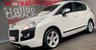 USED 2013 13 PEUGEOT 3008 1.6 ALLURE HDI FAP 5d 115 BHP PEARL WHITE PAN ROOF HEADUP