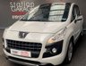 USED 2013 13 PEUGEOT 3008 1.6 ALLURE HDI FAP 5d 115 BHP PEARL WHITE PAN ROOF HEADUP