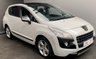 USED 2013 13 PEUGEOT 3008 1.6 ALLURE HDI FAP 5d 115 BHP PEARL WHITE PAN ROOF HEADUP