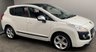 USED 2013 13 PEUGEOT 3008 1.6 ALLURE HDI FAP 5d 115 BHP PEARL WHITE PAN ROOF HEADUP