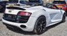 USED 2010 10 AUDI R8 5.2 FSI V10 SPYDER R TRONIC QUATTRO 2DR 12 MONTHS WARRANTY  SATIN BLACK ALLOY+12 MNTHS WARRANTY