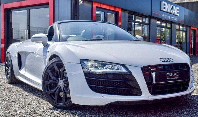 2010 10 Audi R8 5.2 FSI V10 SPYDER R TRONIC QUATTRO 2DR 12 MONTHS WARRANTY 