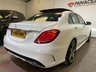 USED 2016 16 MERCEDES-BENZ C CLASS 2.1 C300 H AMG LINE PREMIUM PLUS 4d 204 BHP ULEZ 