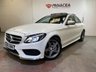 USED 2016 16 MERCEDES-BENZ C CLASS 2.1 C300 H AMG LINE PREMIUM PLUS 4d 204 BHP ULEZ 