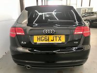 USED 2011 61 AUDI A3 2.0 SPORTBACK BLACK EDITION 5d 138 BHP Immaculate Condition, &pound;30 Tax
