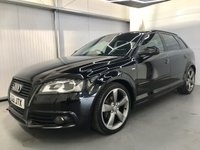 USED 2011 61 AUDI A3 2.0 SPORTBACK BLACK EDITION 5d 138 BHP Immaculate Condition, &pound;30 Tax