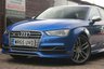 USED 2015 65 AUDI A3 2.0 S3 QUATTRO NAV 4d 296 BHP 5x RECORDED AUDI SERVICES