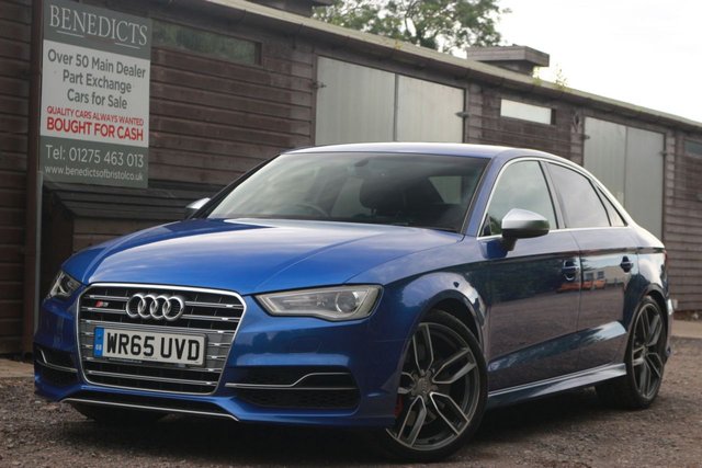 2015 65 Audi A3 2.0 S3 QUATTRO NAV 4d 296 BHP