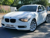 USED 2012 62 BMW 1 SERIES 2.0 118D SE 5d 141 BHP 