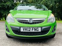 USED 2012 12 VAUXHALL CORSA 1.2 ACTIVE AC 3d 83 BHP 