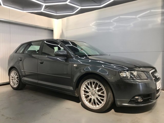 2008 08 Audi A3 2.0 TDI QUATTRO S LINE 5d 168 BHP