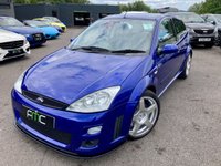 USED 2003 03 FORD FOCUS 2.0 RS 3d 215 BHP **Stunning Example - FSH - Standard Car** 