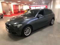 USED 2013 63 BMW 1 SERIES 2.0 118D SE 5d 141 BHP * PRIVACY GLASS * &pound;20 A YEAR ROAD TAX * AIR CON * PARKING SENSORS * NAVIGATION SYSTEM * ALLOY WHEELS * NOV MOT * 2 KEYS *