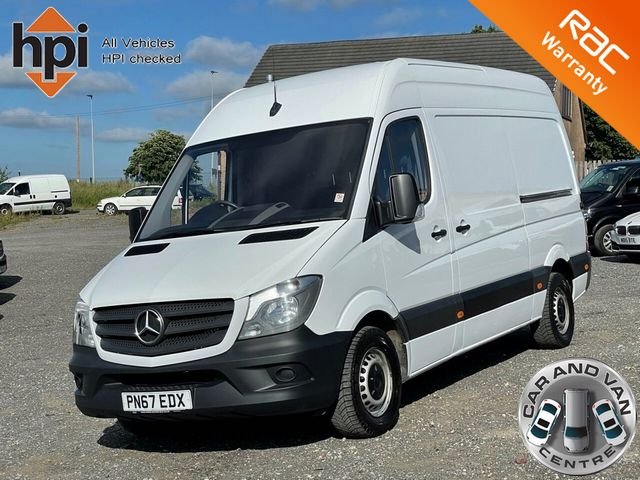 2017 67 Mercedes-Benz Sprinter 2.1 314 CDI 140 BHP EURO 6 MWB FACELIFT HIGH ROOF