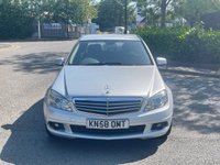 USED 2008 58 MERCEDES-BENZ C CLASS 1.8 C180 KOMPRESSOR SE 4d 155 BHP 