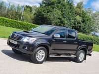 USED 2014 14 TOYOTA HI-LUX 3.0 INVINCIBLE 4X4 D-4D DCB 169 BHP ** NO VAT ** LEATHER + SAT NAV
