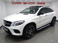 USED 2017 67 MERCEDES-BENZ GLE-CLASS 3.0 350D V6 (258 PS) AMG LINE (PREMIUM PLUS) 4MATIC 9G-TRONIC..WOW !!..COLOSSAL SPECIFICATION..EVERY EXTRA..PAN ROOF + 2 TONE E/M/HEATED LEATHERS + AMG STYLING PACK + 21