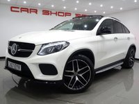 USED 2017 67 MERCEDES-BENZ GLE-CLASS 3.0 350D V6 (258 PS) AMG LINE (PREMIUM PLUS) 4MATIC 9G-TRONIC..WOW !!..COLOSSAL SPECIFICATION..EVERY EXTRA..PAN ROOF + 2 TONE E/M/HEATED LEATHERS + AMG STYLING PACK + 21