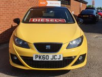 USED 2010 60 SEAT IBIZA 2.0 CR TDI FR 3d 140 BHP 